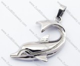 Stainless Steel Sea Hog Pendant-JP330007