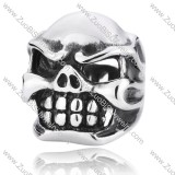 Stainless Steel Skull Ring - JR350067