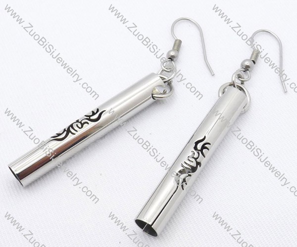 Tube Stainless Steel earring - JE050141