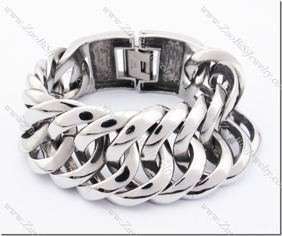 Length of 200mm Large Casting Bracelet for Men -JB100104b