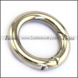shiny stainless steel donut clasp in 2cm outter diameter a000275