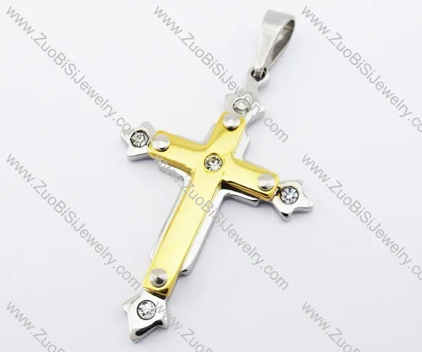 Stainless Steel Cross pendant - JP380005