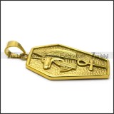 Gold Plated Egypte Pendant p006731