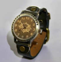 Luxury Ladies Vintage Wristwatch with Cross Fire Watch Face -AW000004