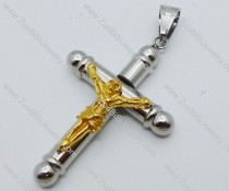 Stainless Steel Cross Pendant -JP050573