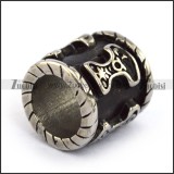 13MM Wide Stainless Steel Retro Stainless Steel Thor Beard Rings a000051