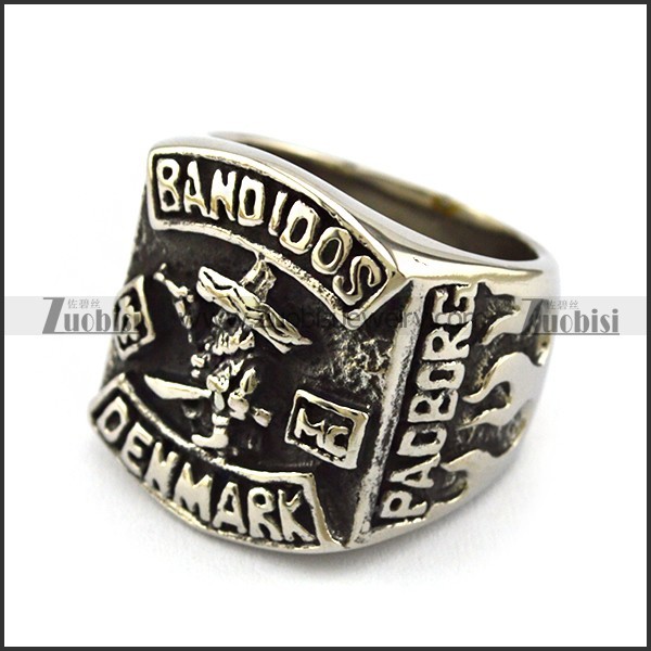 Bandidos mc rings top