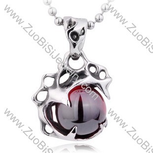 316L Stainless Steel Biker Pendant for Mens -JP350010