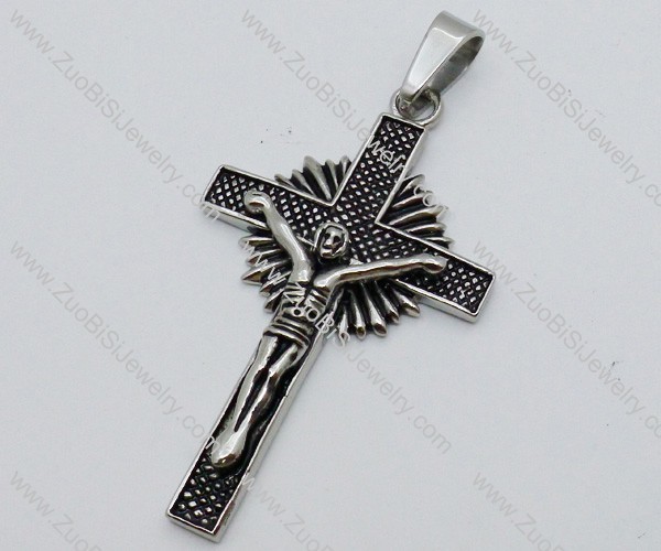 Stainless Steel Cross Pendant -JP050567