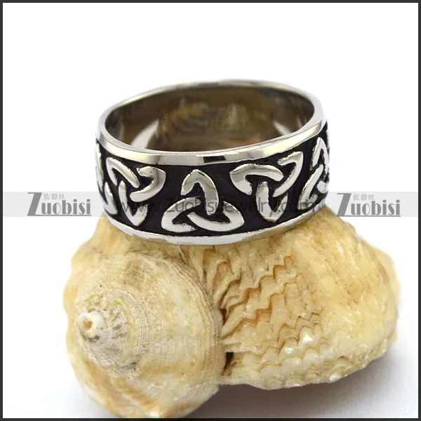 stainless steel viking ring r003267
