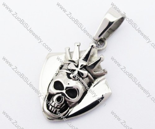 Stainless Steel Primitive Man Pendant - JP420011