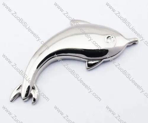 Stainless Steel dolphin Pendant-JP330009