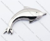 Stainless Steel dolphin Pendant-JP330009
