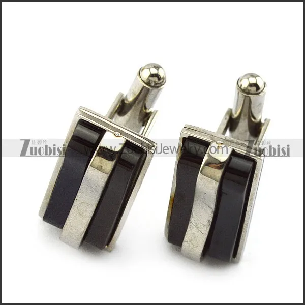 stainless steel cufflinks