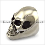 matte huge barehead skull ring with size from 7 to 15 r002204