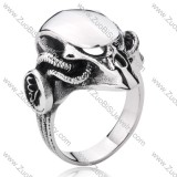 Stainless Steel Skull Ring - JR350140