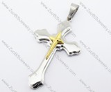 Stainless Steel Cross pendant - JP380009