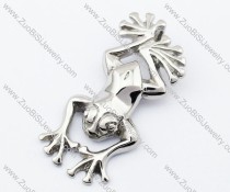 Stainless Steel frog Pendant-JP330029