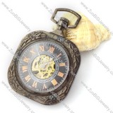 Antique Mechanical Pocket Watch with chain -pw000371