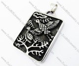 Stainless Steel Pendant Dog Tag - JP370023