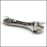 Stainless Motorcycle Spanner Pendant p004851