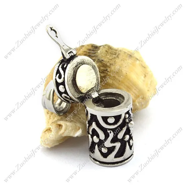Stainless Steel Lockets with Clasp p002855