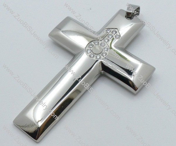 Stainless Steel Cross Pendant -JP050535