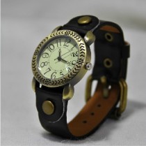 Wholesale Vintage Wristwatch with wheat stalks design -AW000006