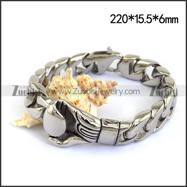 Casting Boxing Glove Bracelet in Stainless Steel b004616