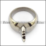 Shiny Shark Fin Ring r004652
