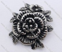 Stainless Steel Chinese rose Pendant - JP170134