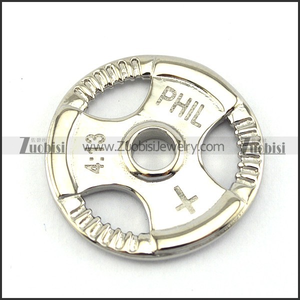 Shiny Silver Stainless Steel Steering Wheel p004882