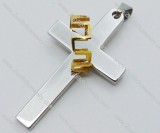 Stainless Steel Cross Pendant -JP050630