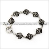 Casting Rose Flower Bracelet b006294