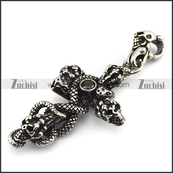 Stainless Steel Cross Pendant -p000759