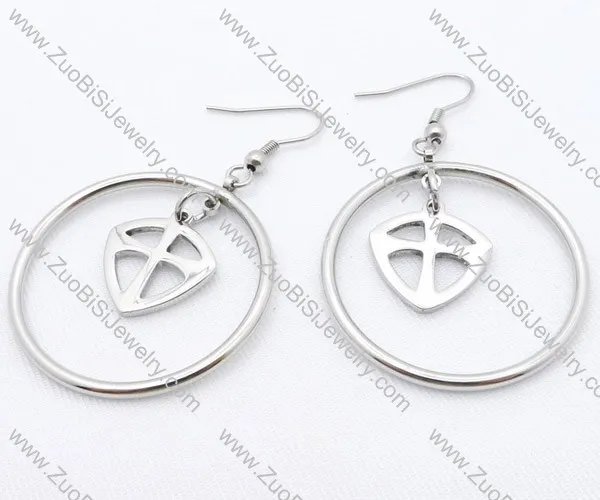 Shield Stainless Steel earring - JE050139