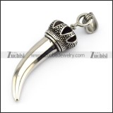 Small Stainless Steel Horn in 44mm Long p005514
