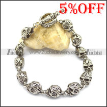 12 cut-out skull heads bracelets for ladies b002779