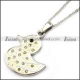 Stainless Steel Chain with Duck Charm n001344