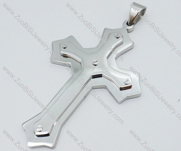 Stainless Steel Cross Pendant -JP050638