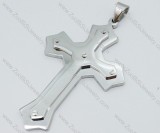 Stainless Steel Cross Pendant -JP050638