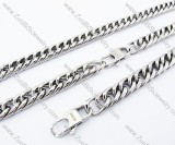 Stainless Steel jewelry set -JS100026