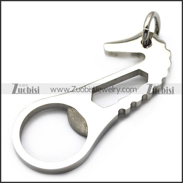 stainless steel seahorse shaped opener for beer a000593