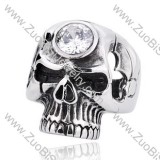 Stainless Steel Skull Ring - JR350149