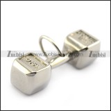 316L Stainless Steel Handweighs Pendant p004900