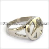 Casting Peace Sign Ring r003740