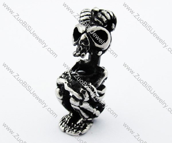 Stainless Steel Goblin Pendant - JP370059