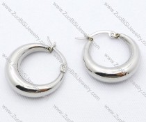 Silver Piercing Stainless Steel earring - JE050101