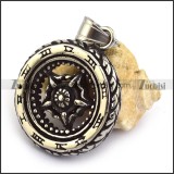 Motorcycle Tire Pendant for Riders p003296