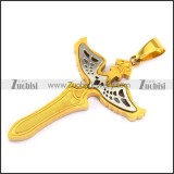 top quality 316L Stainless Steel Pendant -p000962